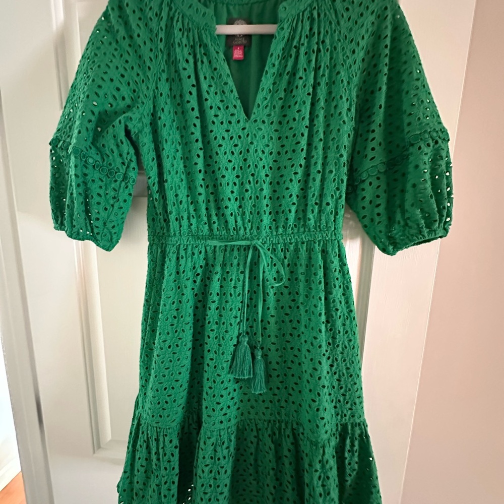 Vince Camuto Vibrant Green Dress